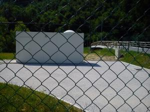 Nadzemni del MKČN Zbelovo, pogled na most Zbelovo čez reko Dravinjo